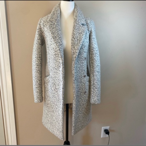 Wool Blend Dress Coat - Picture 1 of 6